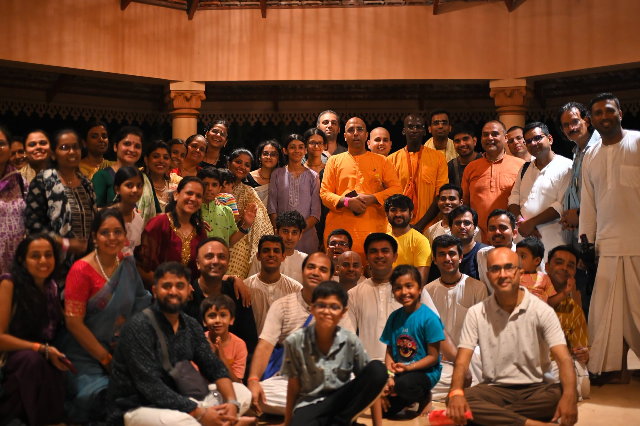 F.O.L.K. — Family of Lord Krishna community volunteer initiative banner