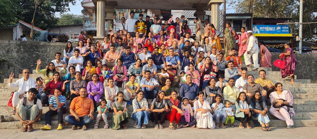 F.O.L.K. group photo at an Evolve Pune outreach event