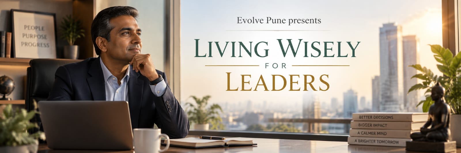 Living Wisely for Leaders — online course poster